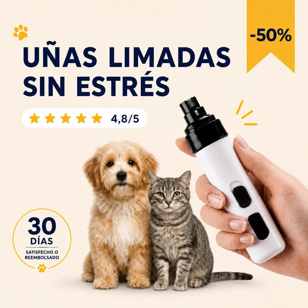 LimaVet — Limador Eléctrico Silencioso para Mascotas