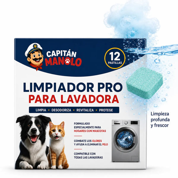 Pastillas Limpiadoras para Lavadora — Pack | Especial Mascotas